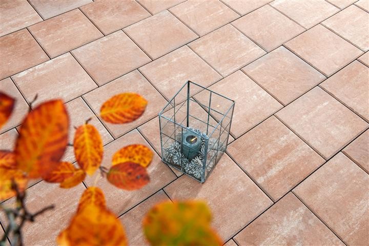 Terrassenplatten MAILA TERRACOTTA 40/40/4 CM 120/DBP