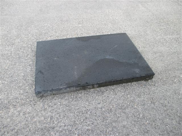 Terrassenplatten 1B BETONPLATTE ANTHRAZIT 60/40/4 CM MF