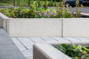 L Steine Bewehrt Hang Und Randbefestigung Terrassenplatten